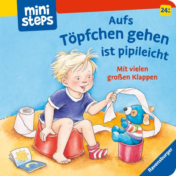 Cover-Bild ministeps: Aufs Töpfchen gehen ist pipileicht