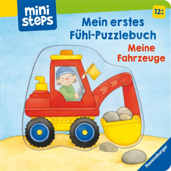 Cover-Bild ministeps: Mein erstes Fühl-Puzzlebuch: Meine Fahrzeuge