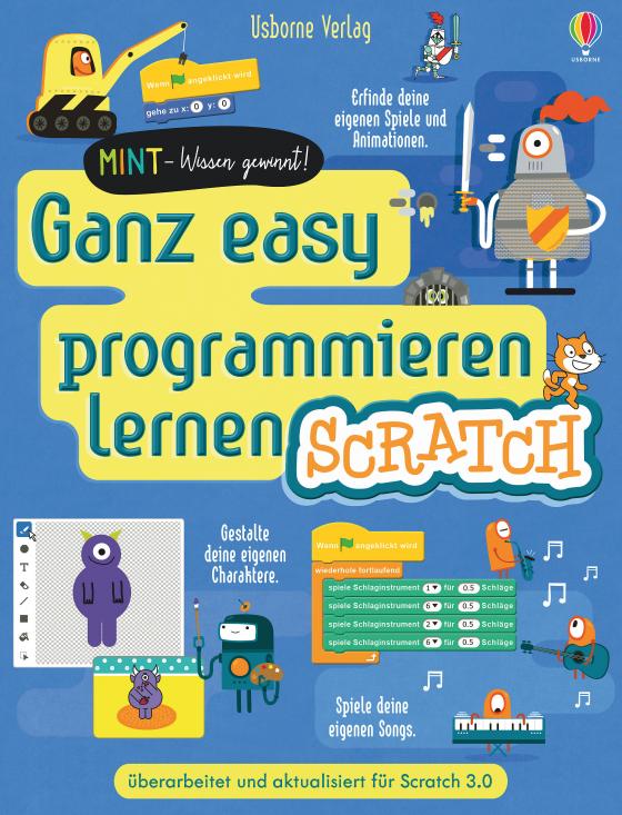 Cover-Bild MINT - Wissen gewinnt! Ganz easy programmieren lernen - Scratch