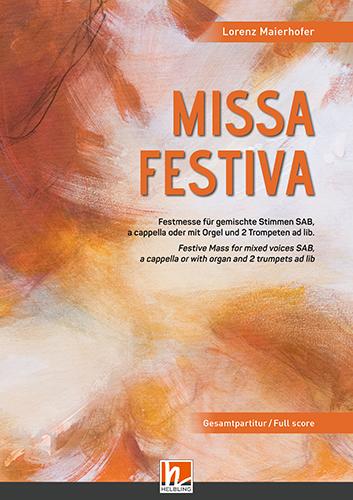 Cover-Bild Missa Festiva - Gesamtpartitur