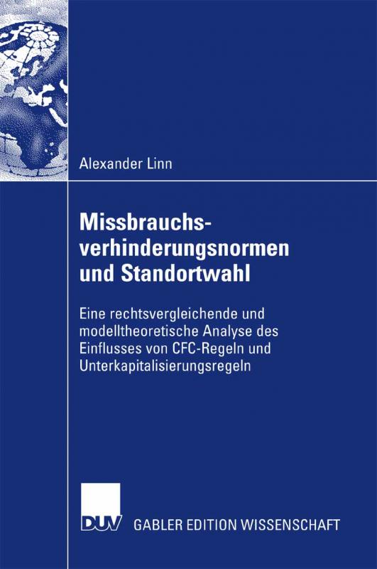 Cover-Bild Missbrauchsverhinderungsnormen und Standortwahl