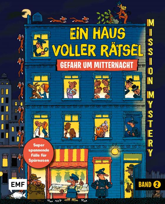 Cover-Bild Mission Mystery – Ein Haus voller Rätsel: Gefahr um Mitternacht – Band 2