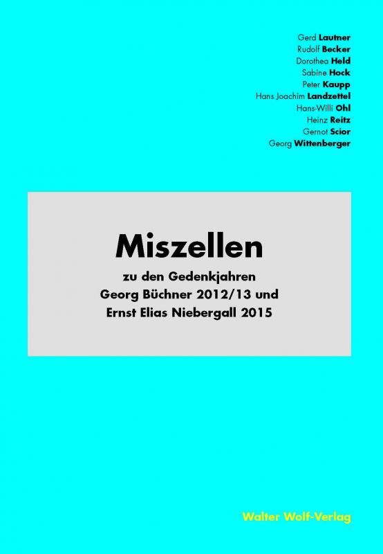 Cover-Bild Miszellen