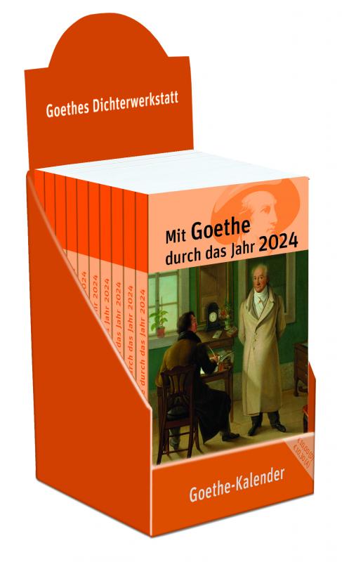 Cover-Bild Mit Goethe durch das Jahr 2024 / BOX 11/10