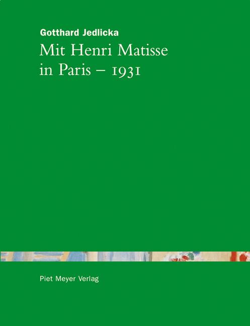 Cover-Bild Mit Henri Matisse in Paris - 1931