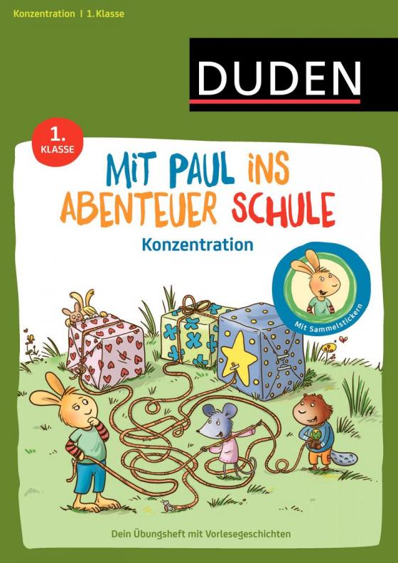 Cover-Bild Mit Paul ins Abenteuer Schule - Konzentration - 1. Klasse