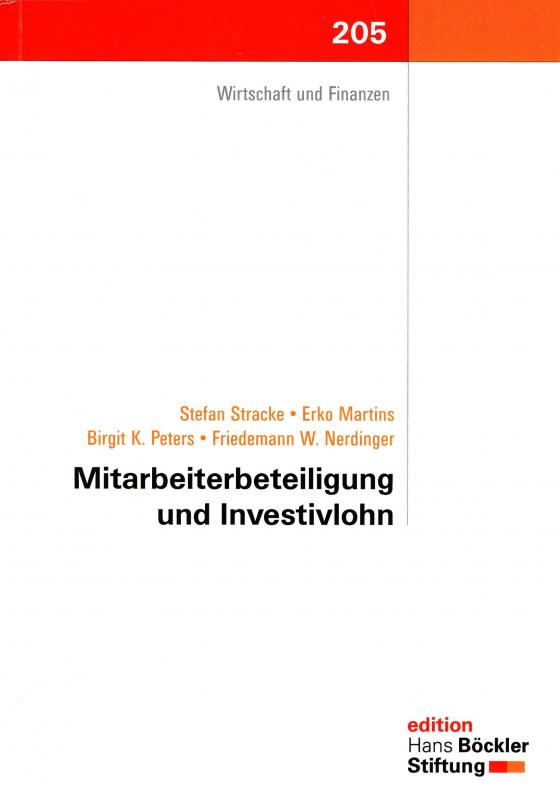 Cover-Bild Mitarbeiterbeteiligung und Investivlohn