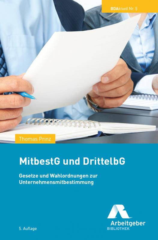 Cover-Bild MitbestG und DrittelbG