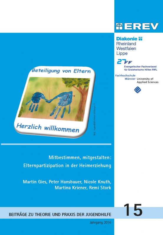 Cover-Bild Mitbestimmen,mitgestalten: Elternpartizipation in der Heimerziehung