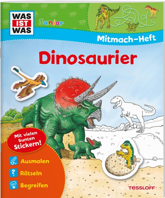 Cover-Bild Mitmach-Heft Dinosaurier