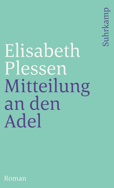 Cover-Bild Mitteilung an den Adel