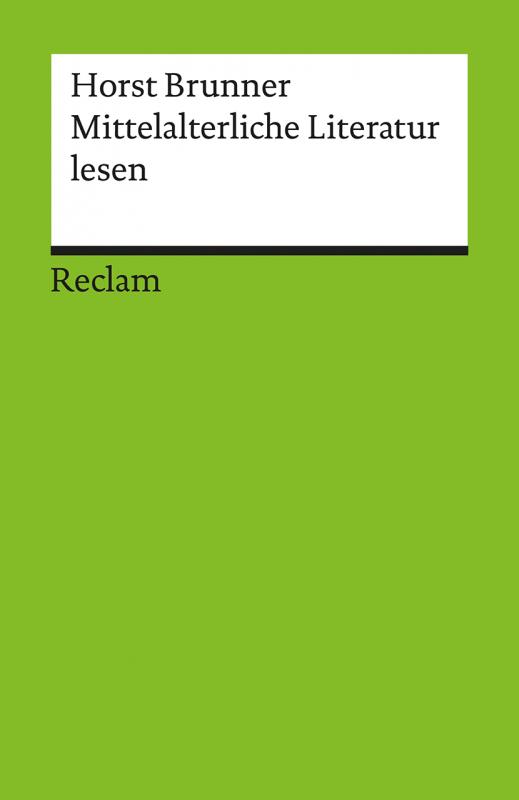 Cover-Bild Mittelalterliche Literatur lesen