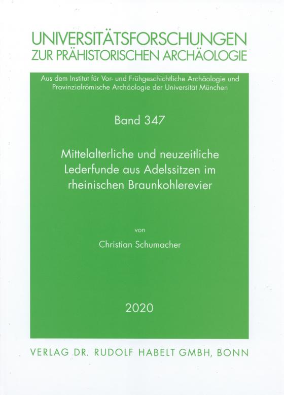 Cover-Bild Mittelalterliche und neuzeitliche Lederfunde aus Adelssitzen im rheinischen Braunkohlerevier