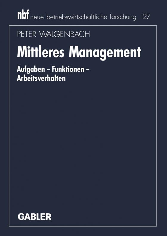 Cover-Bild Mittleres Management