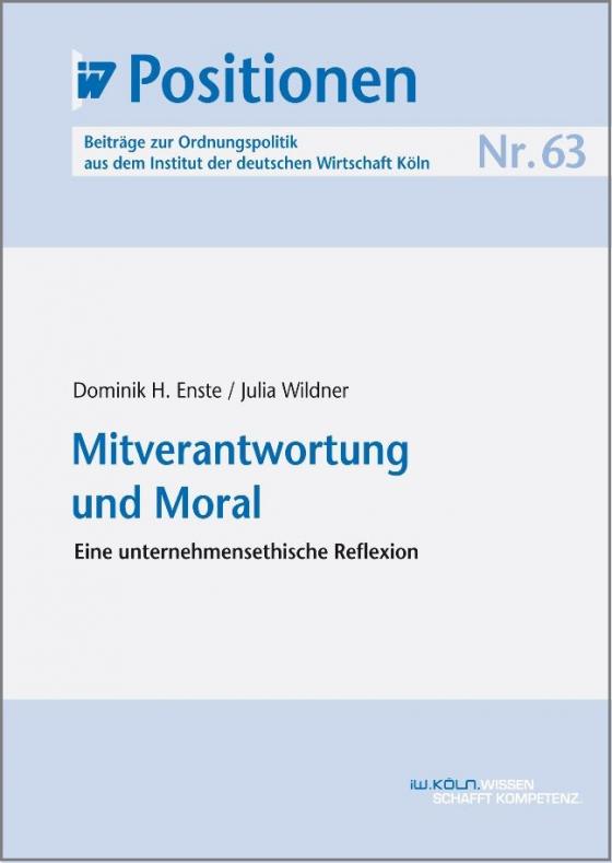 Cover-Bild Mitverantwortung und Moral