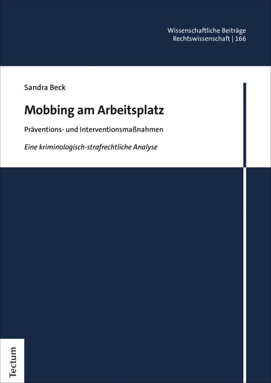 Cover-Bild Mobbing am Arbeitsplatz