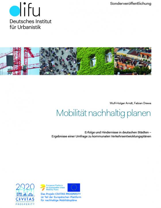 Cover-Bild Mobilität nachhaltig planen