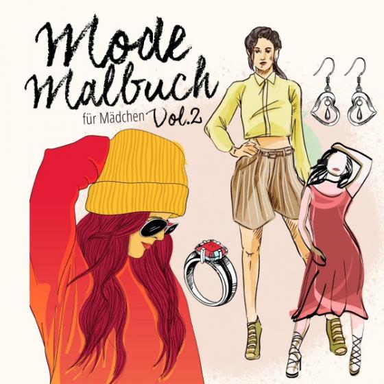 Cover-Bild Mode Malbuch für Mädchen 2