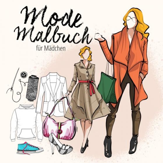 Cover-Bild Mode Malbuch für Mädchen