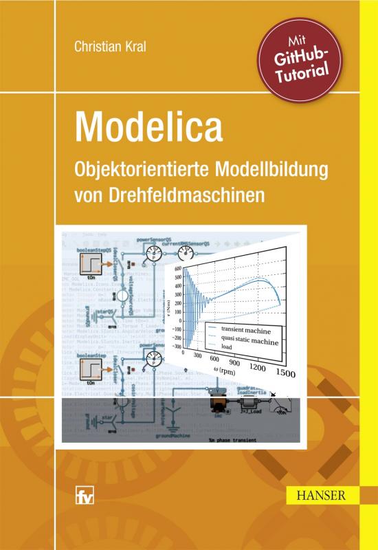 Cover-Bild Modelica - Objektorientierte Modellbildung von Drehfeldmaschinen