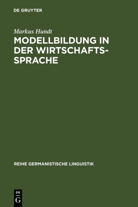 Cover-Bild Modellbildung in der Wirtschaftssprache