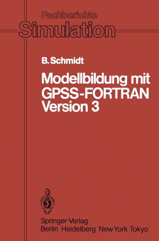 Cover-Bild Modellbildung mit GPSS-FORTRAN Version 3