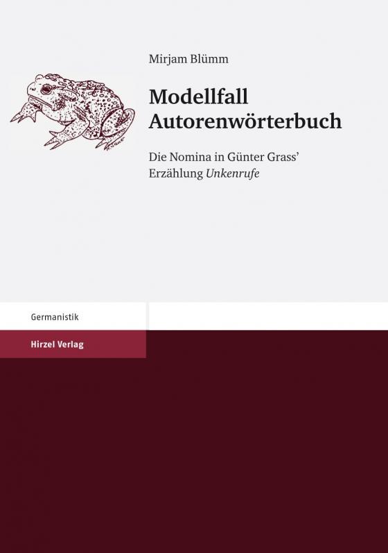 Cover-Bild Modellfall Autorenwörterbuch
