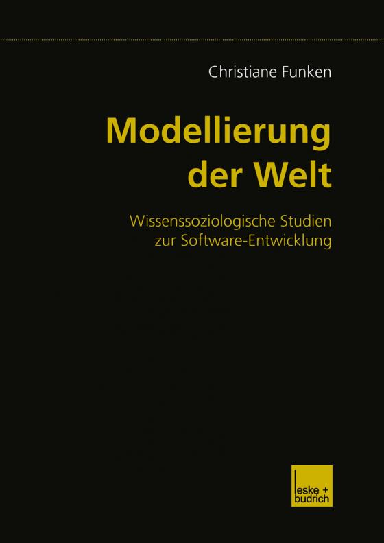 Cover-Bild Modellierung der Welt