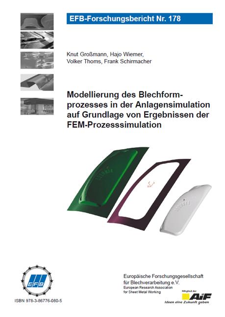 Cover-Bild Modellierung des Blechformprozesses in der Anlagensimulation auf Grundlage von Ergebnissen der FEM-Prozesssimulation