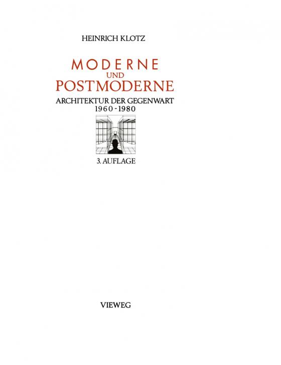 Cover-Bild Moderne und Postmoderne