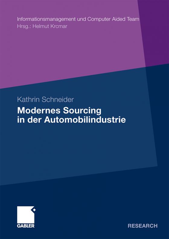 Cover-Bild Modernes Sourcing in der Automobilindustrie