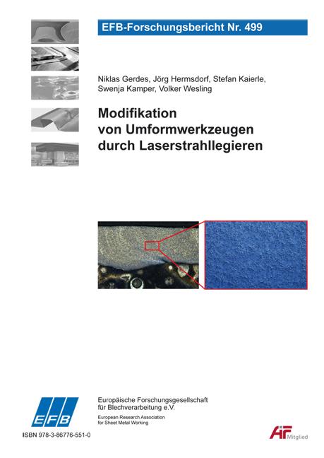 Cover-Bild Modifikation von Umformwerkzeugen durch Laserstrahllegieren