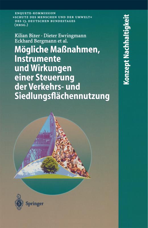 Cover-Bild Mögliche Maßnahmen, Instrumente und Wirkungen einer Steuerung der Verkehrs- und Siedlungsflächennutzung