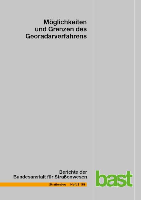 Cover-Bild Möglichkeiten und Grenzen des Georadarverfahrens