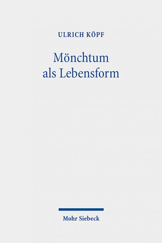 Cover-Bild Mönchtum als Lebensform