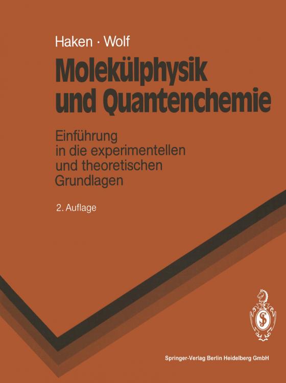 Cover-Bild Molekülphysik und Quantenchemie