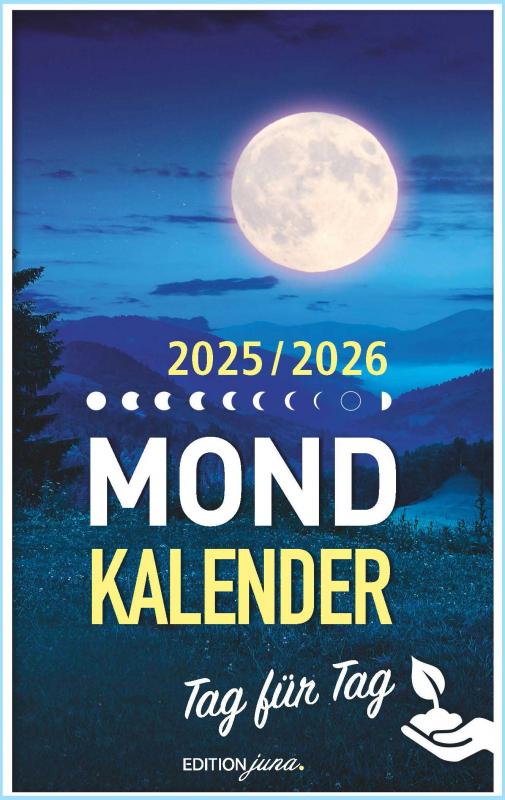 Cover-Bild Mondkalender 2025 Tag für Tag