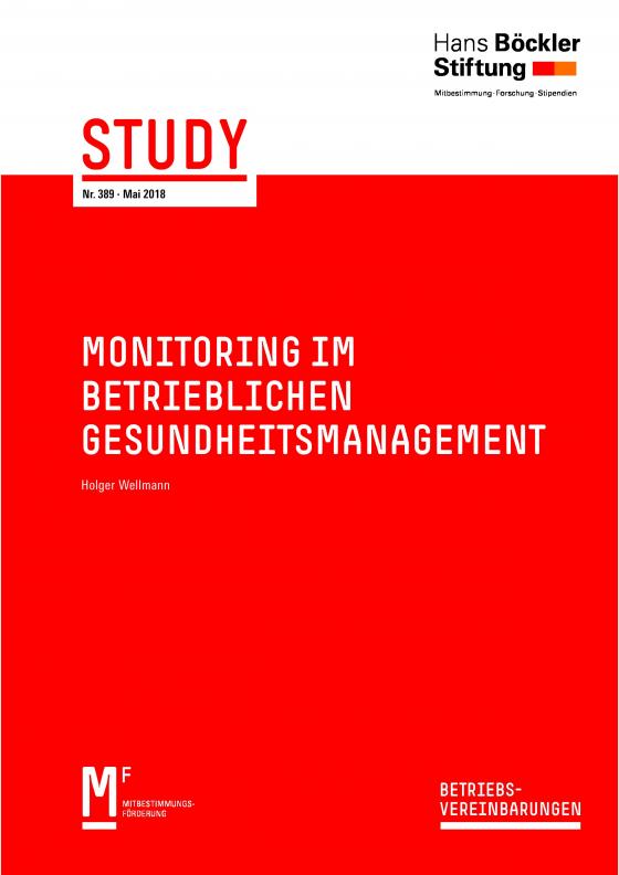 Cover-Bild Monitoring im betrieblichen Gesundheitsmanagement