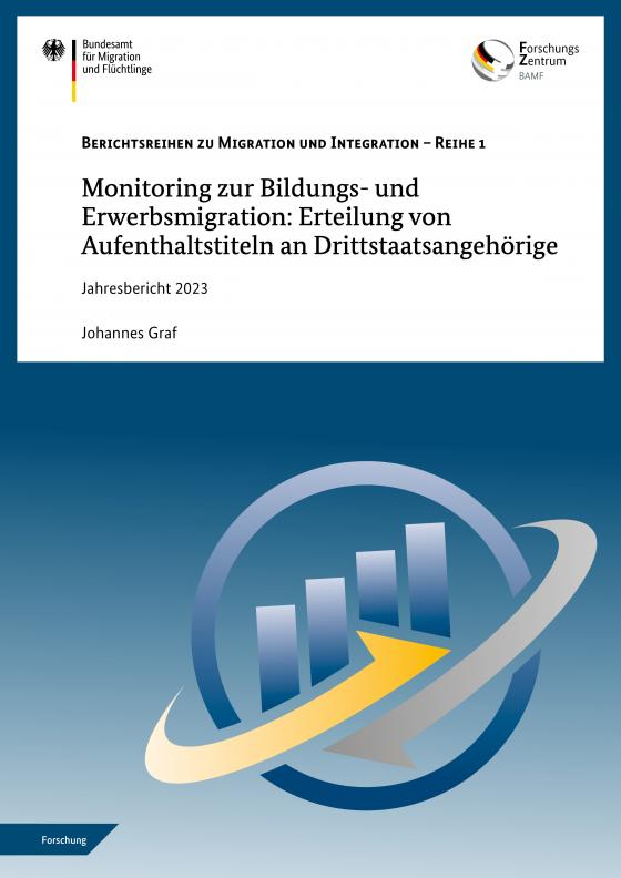 Cover-Bild Monitoring zur Bildungs- und Erwerbsmigration: Erteilung von Aufenthaltstiteln an Drittstaatsangehörige