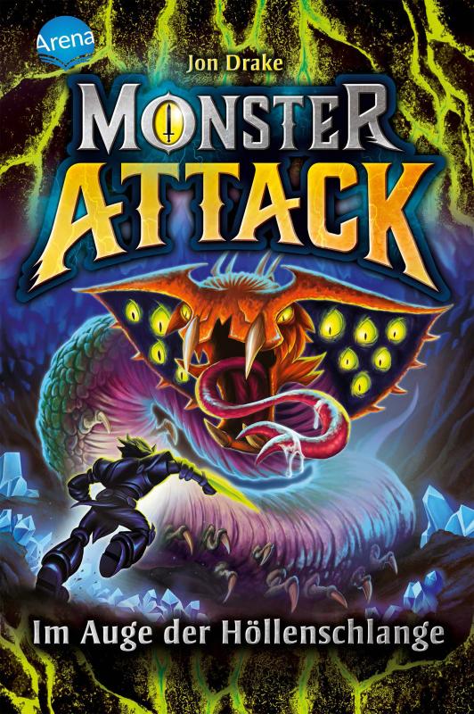 Cover-Bild Monster Attack (3). Im Auge der Höllenschlange