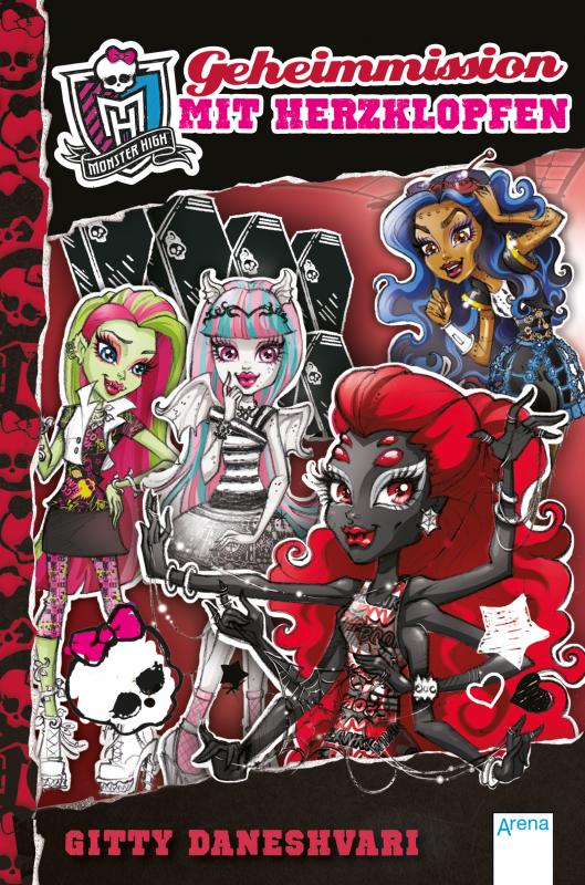 Cover-Bild Monster High (4). Geheimmission mit Herzklopfen