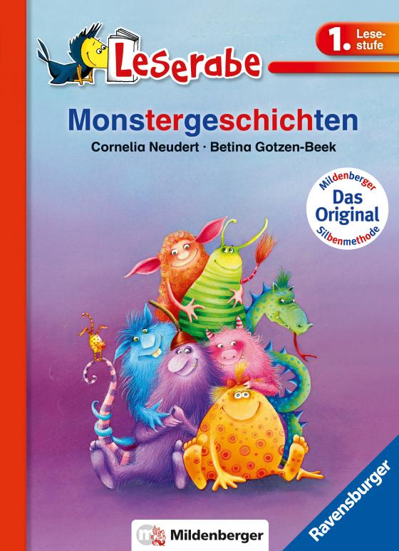 Cover-Bild Monstergeschichten - Leserabe 1. Klasse - Erstlesebuch für Kinder ab 6 Jahren