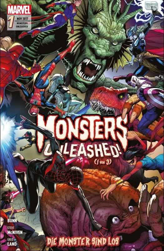 Cover-Bild Monsters Unleashed: Die Monster sind los