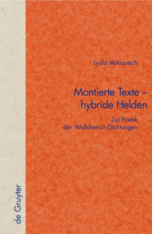 Cover-Bild Montierte Texte - hybride Helden