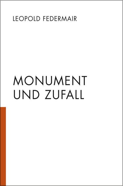 Cover-Bild Monument und Zufall
