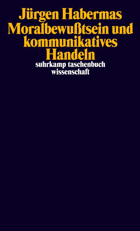 Cover-Bild Moralbewußtsein und kommunikatives Handeln