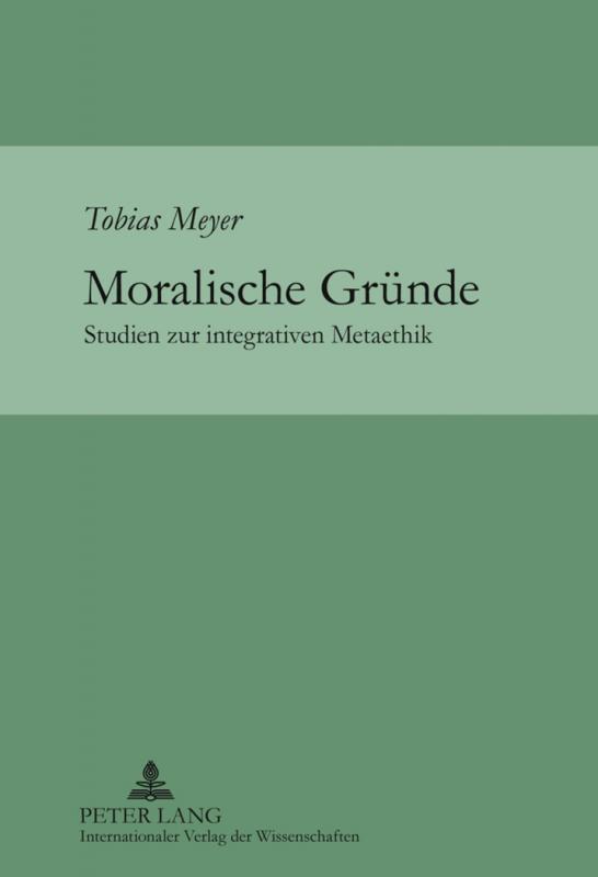 Cover-Bild Moralische Gründe