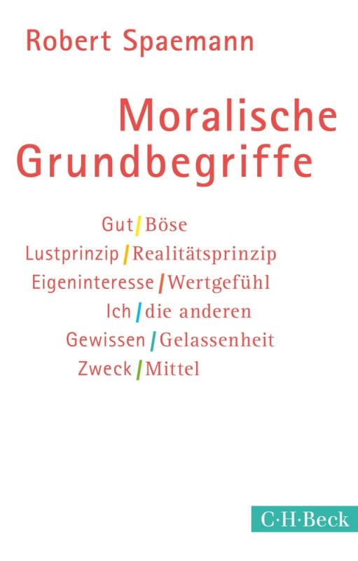 Cover-Bild Moralische Grundbegriffe