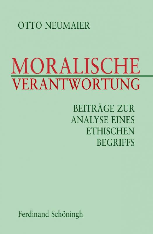 Cover-Bild Moralische Verantwortung