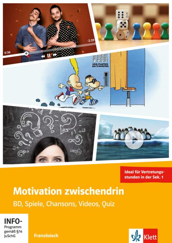 Cover-Bild Motivation zwischendrin - Französisch für die Sek I